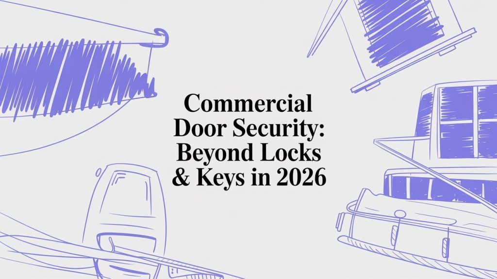 commercial door security electronic hardware