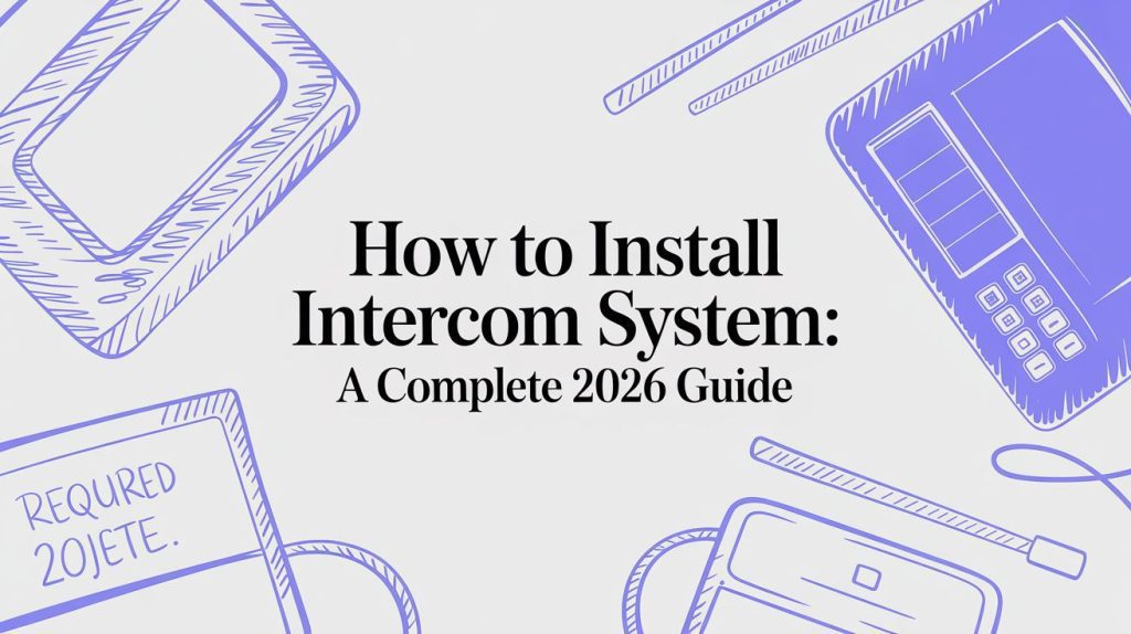 install intercom system intercom guide