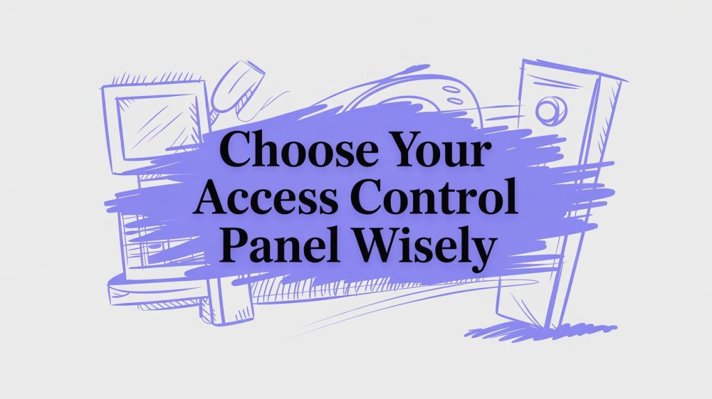 access control panel security panel