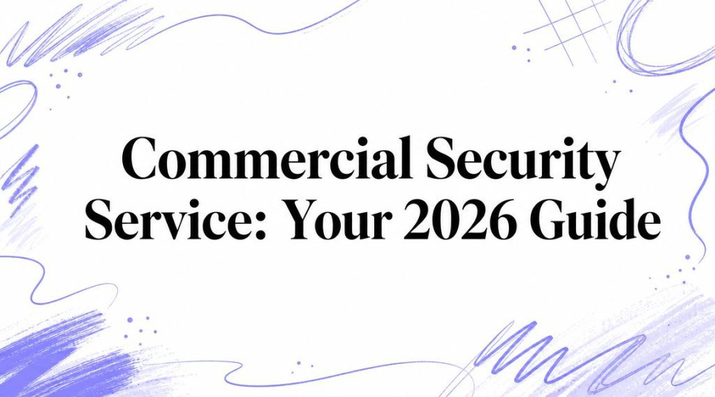 commercial security service 2026 guide