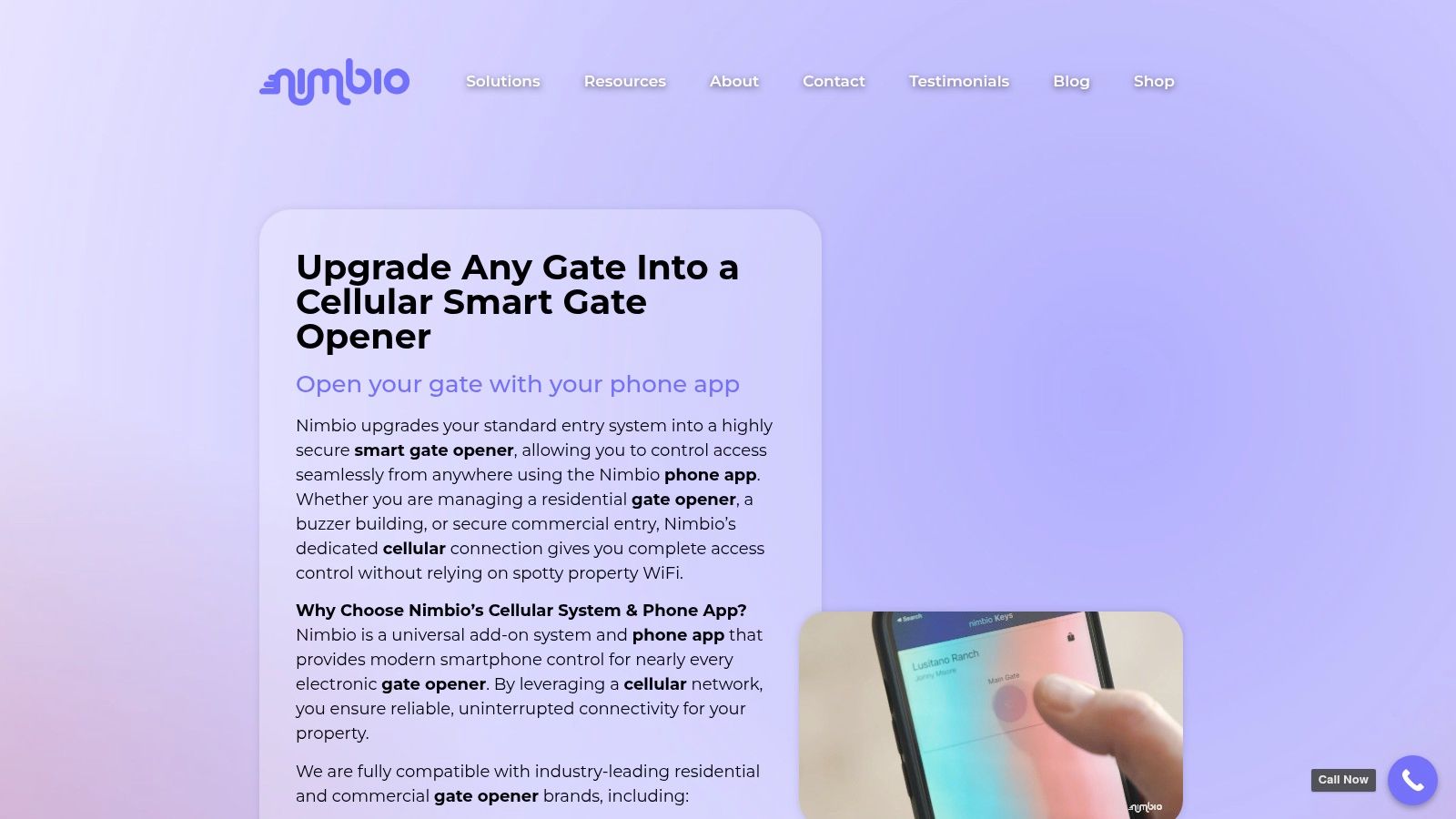 Screenshot from https://nimbio.com