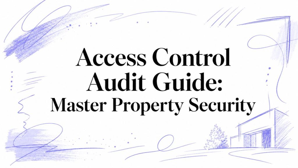 access control audit security guide