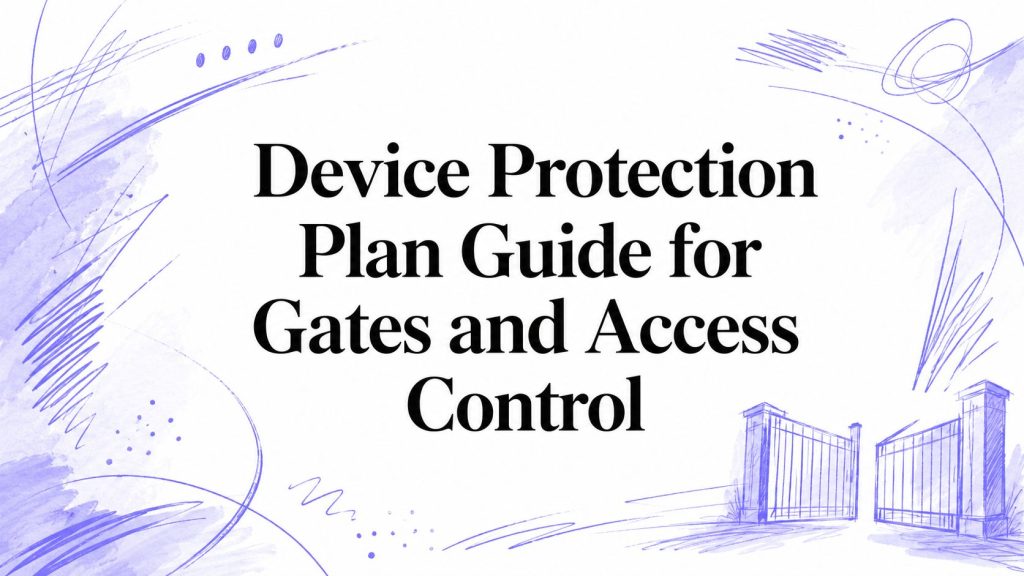 device protection plan access gate