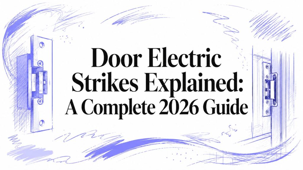 door electric strikes hardware component
