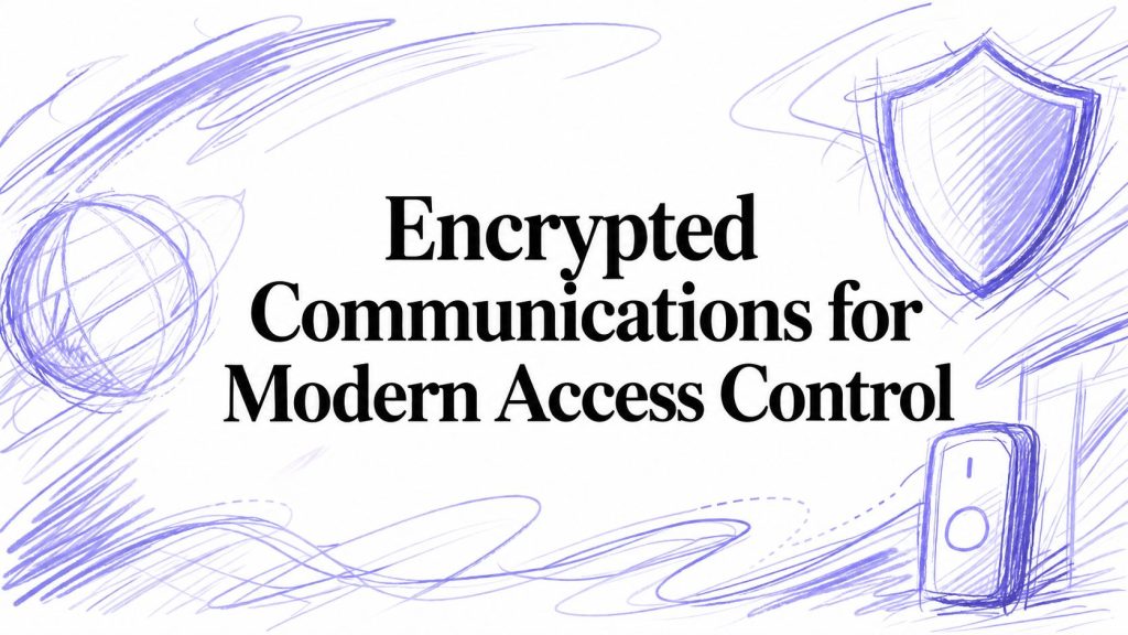 encrypted communications access control