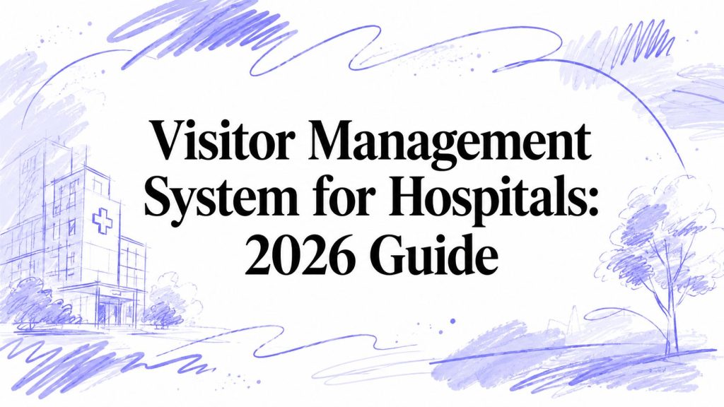 visitor management system for hospitals guide cover