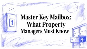 master key mailbox mailbox illustration