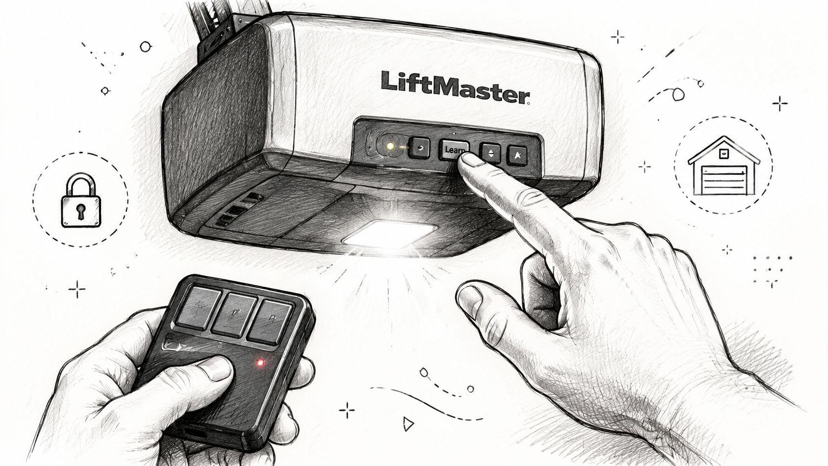 Screenshot from https://example.com/liftmaster-learn-button-location.jpg