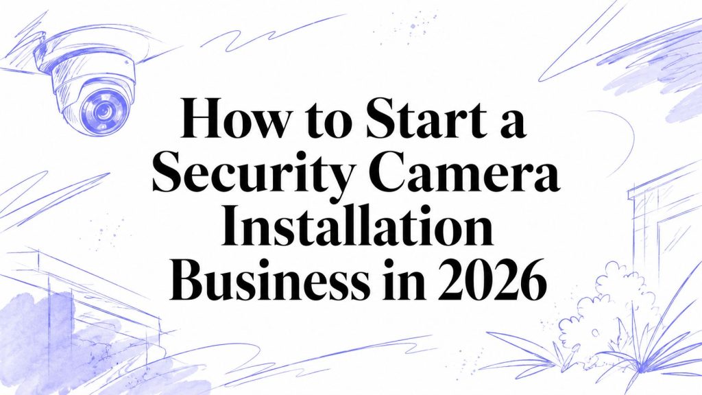 security camera installation business security camera