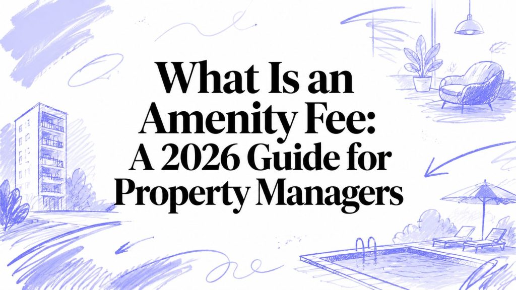 what is an amenity fee property guide