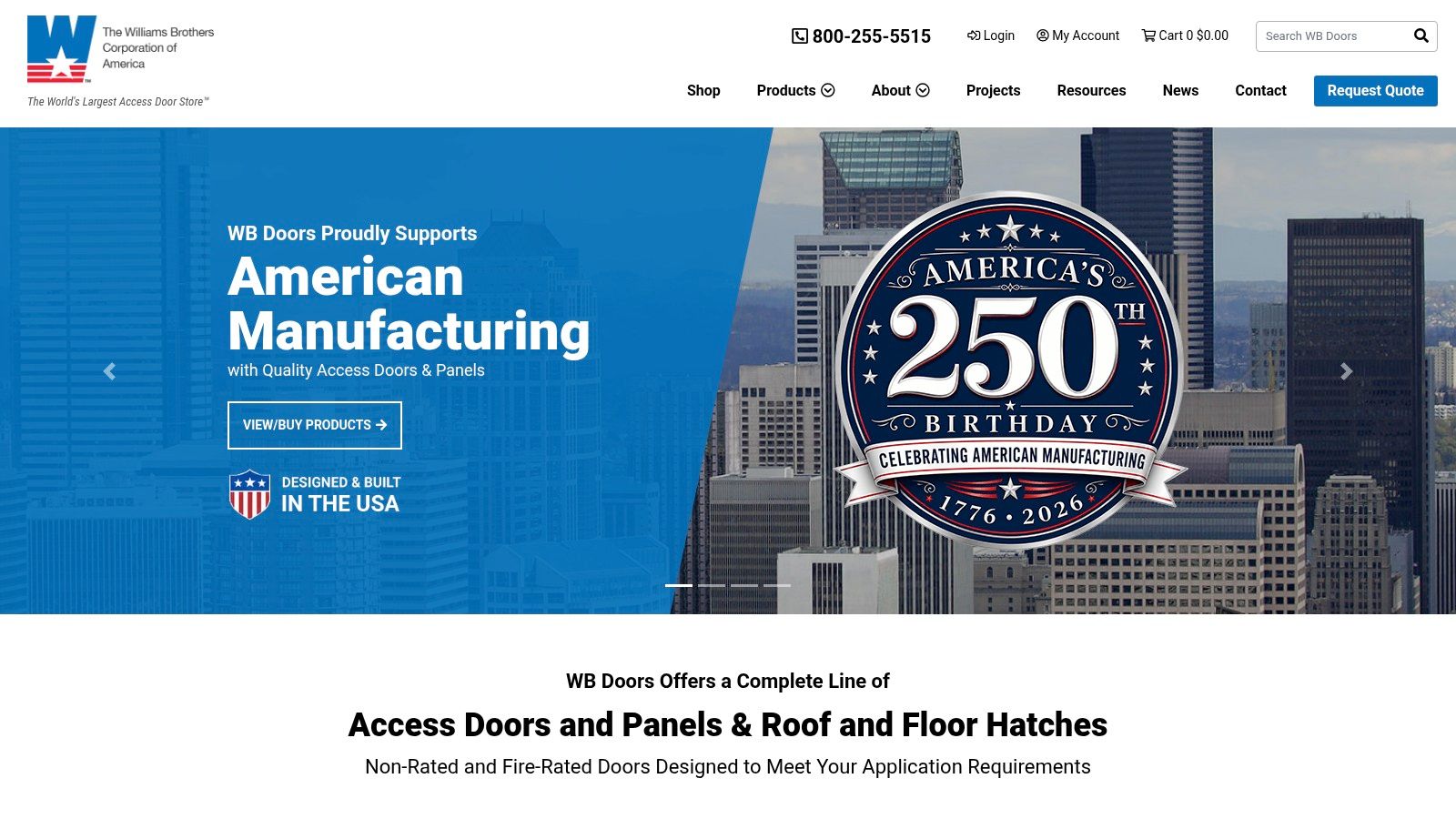 Williams Brothers Corporation of America (WB Doors)