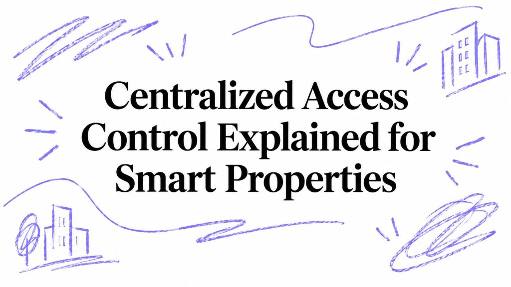 centralized access control smart property