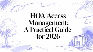 hoa access management title slide