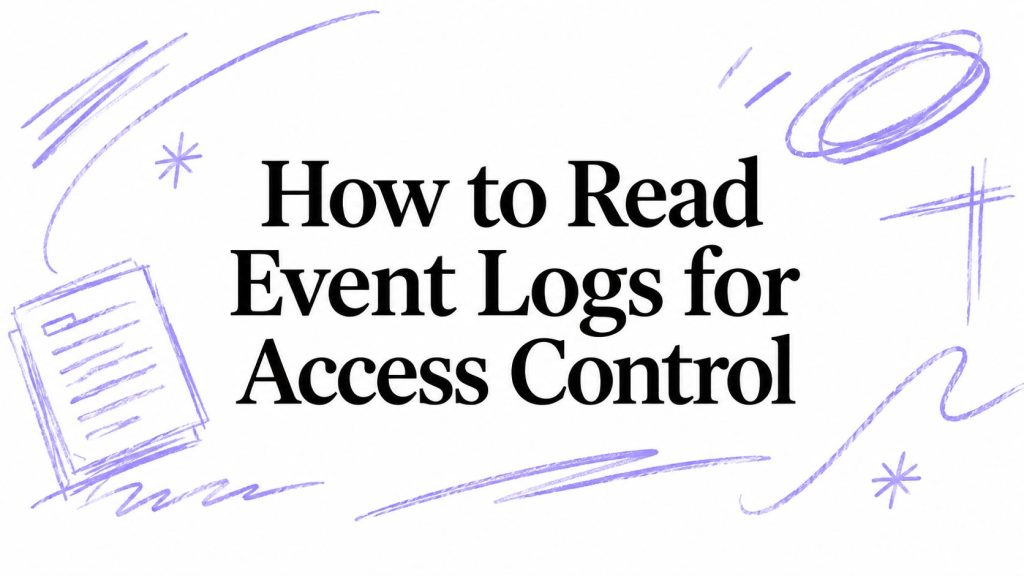 how to read event logs event logs