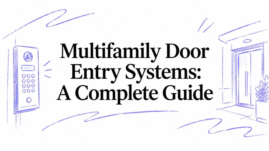 multifamily door entry systems entry panel