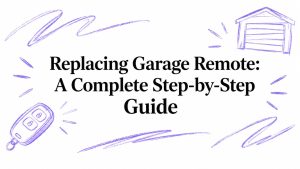 Replacing Garage Remote: A Complete Step-by-Step Guide