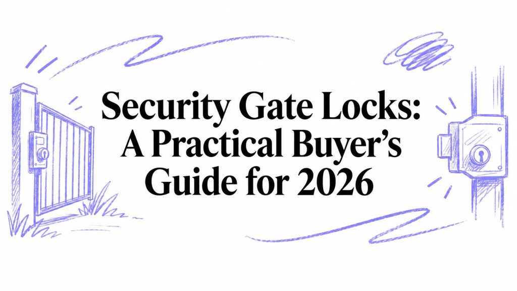 security gate locks gate locks