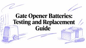 Gate Opener Batteries: Testing and Replacement Guide