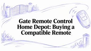 Gate Remote Control Home Depot: Buying a Compatible Remote