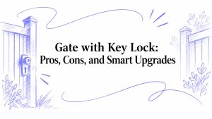 Gate with Key Lock: Pros, Cons, and Smart Upgrades