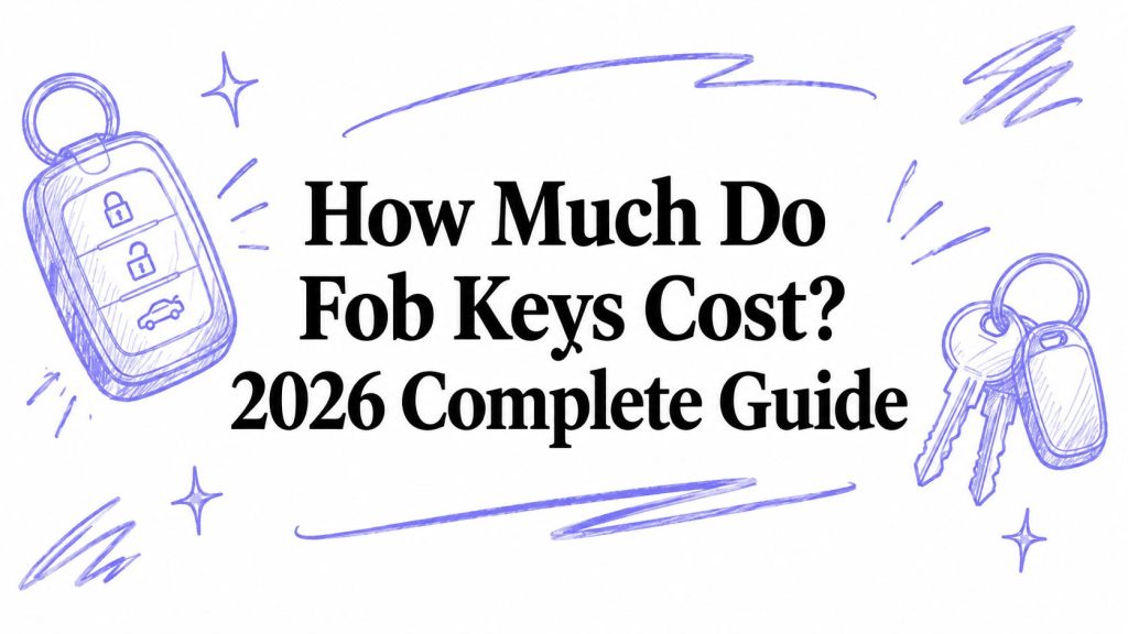 how much do fob keys cost car keys