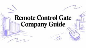 remote control gate company gate opener