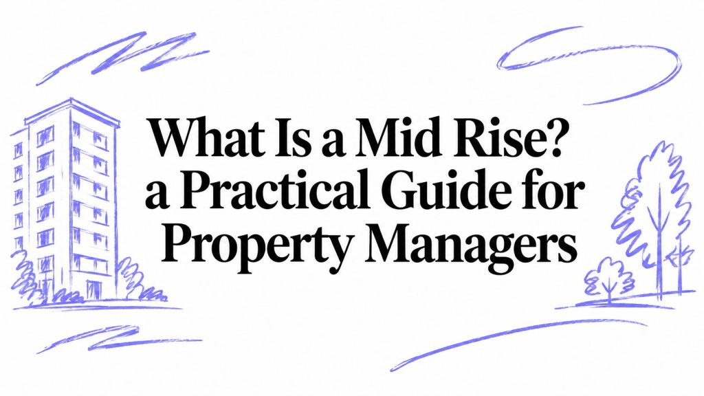 what is a mid rise property management